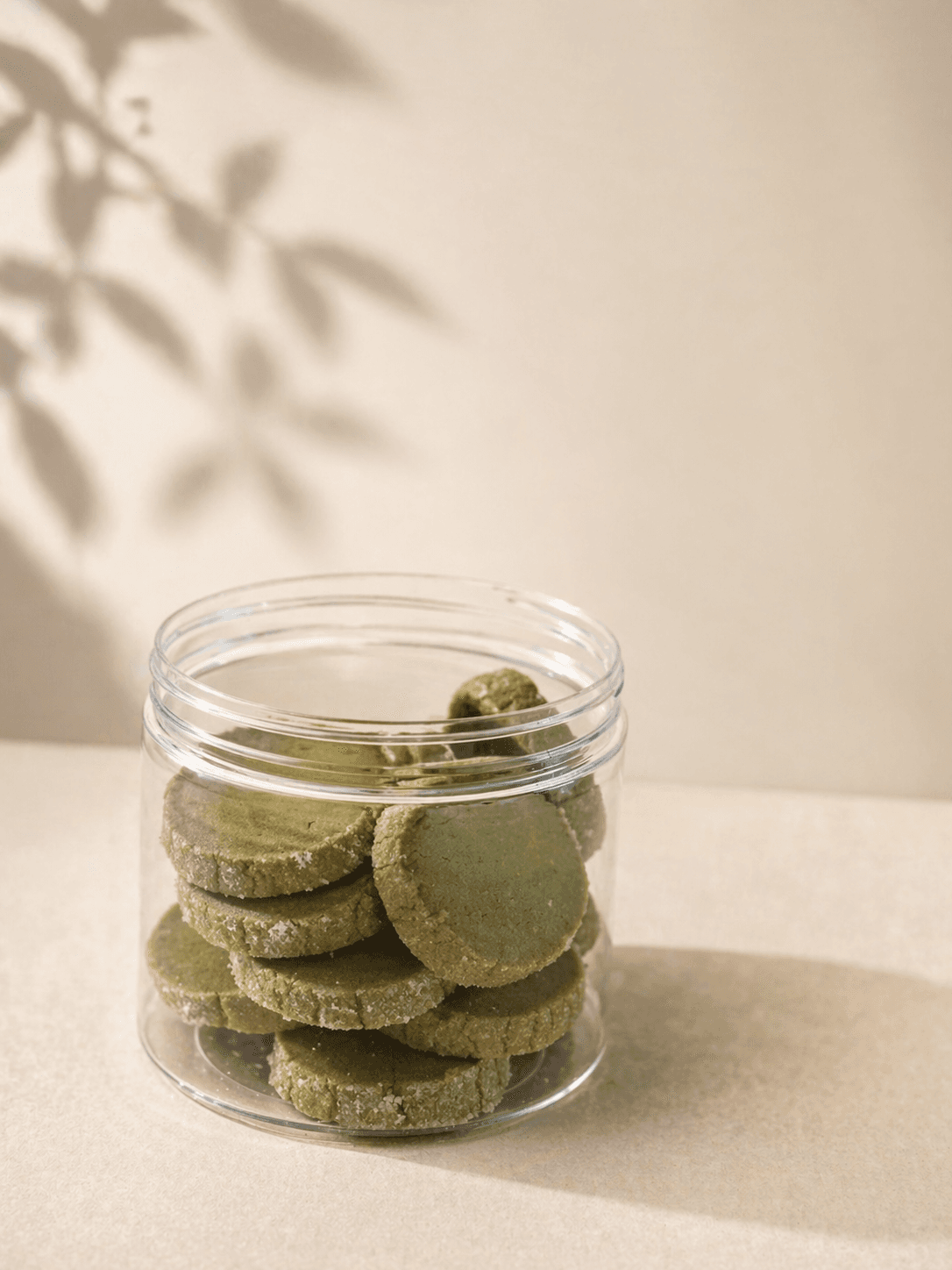 Matcha Cookies Jar